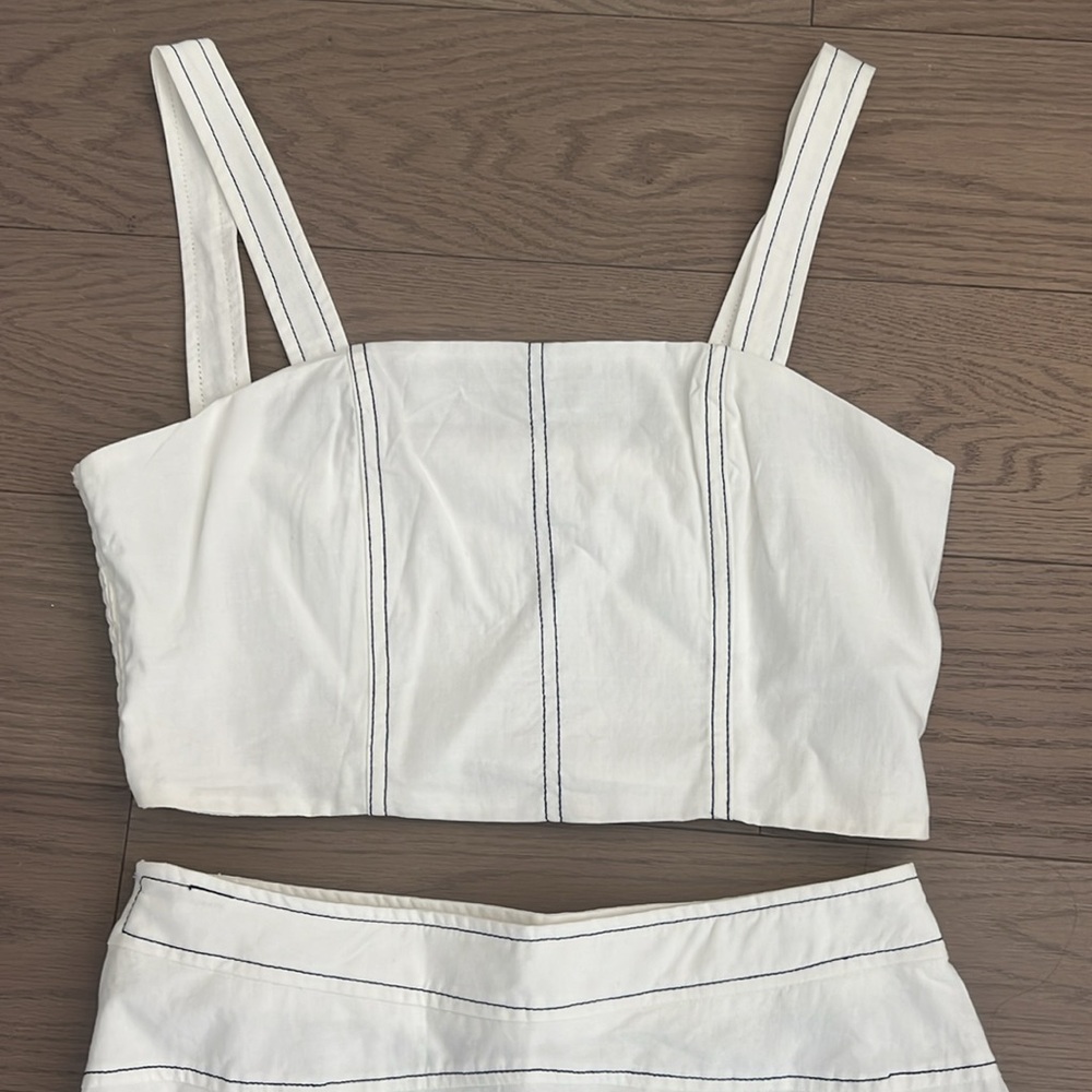 White Women's Skirt Set - Picture 4 of 7